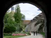 Besançon - Vauban citadel: chapel, buildings and path