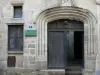 Billom - Ingresso alla casa di Alderman: Medieval (quartiere medievale)