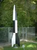 Blockhaus d'Éperlecques - Maquette de fusée V2
