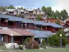 Bolquère-Pyrénées 2000 - Façades de la station de ski