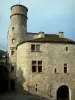 Boussagues - Bailli house and its tower