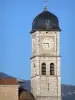 Brangues - Clocher de l'église Saint-Pierre