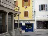 Briançon - Superior de la ciudad (ciudadela Vauban Vauban ciudad): las casas y tiendas del casco antiguo