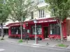 Butte-aux-Cailles - Terrasse de restaurant de la rue de la Butte-aux-Cailles