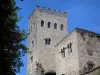 Cahors - Tour het paleis Dueze (draai Johannes XXII), in de Quercy