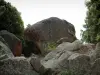 Calanche de Piana creeks - Red granite rock (creeks): The dog's head ('Tête de chien')