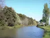 Canal du Midi - Voie d'eau bordée de verdure
