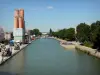 Canal Saint-Denis - Vue sur le canal et ses abords