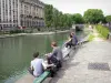 Canal Saint Martin - Relaxando nas margens do canal
