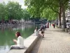 Canal Saint-Martin - Halte tranquille au bord de l'eau