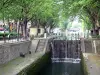 Canal Saint-Martin - Écluse du canal