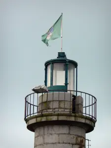 Cancale - Feu du port de la Houle