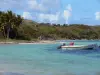 Cap Chevalier - Vue sur l'anse Esprit aux eaux turquoises
