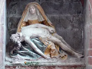 Carcassonne - In der Basilika Saint-Nazaire: Pieta