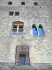 Carcassonne - Façade du château comtal