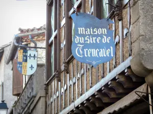 Carcassonne - Haus des Sir de Trencavel