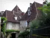 Carennac - Stenen huisjes in het dorp in de Quercy