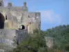 Castello di Bonaguil - Parte della fortezza (castello)