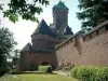Castelo de Haut-Koenigsbourg - Grávida da fortaleza