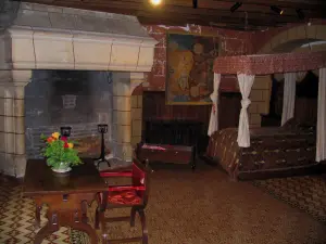 Castelo de Langeais - Dentro do castelo: sala real