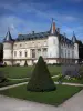 Castelo de Rambouillet - Jardim francês ao pé do castelo