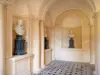 Castelo de Tanlay - Dentro do Grand Château: sala dos bustos