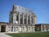 Castelo de Vincennes - Sainte-Chapelle em estilo gótico extravagante