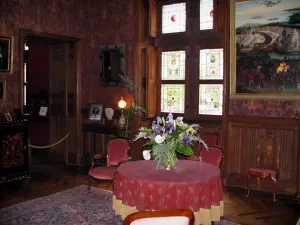 Castillo de Azay-le-Rideau - Dentro del castillo: salón Biencourt