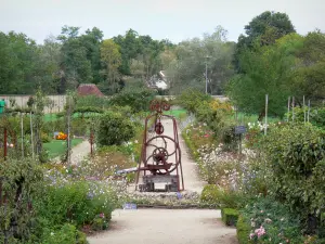 Castillo de La Bussière - Bueno el jardín