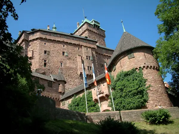 El castillo de Haut-Koenigsbourg - Guía turismo, vacaciones y fines de semana en Bajo Rin