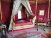 Castillo de Malmaison - Dentro del castillo, museo: dormitorio de la emperatriz