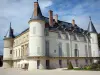 Castillo de Rambouillet - Fachadas y torres del castillo