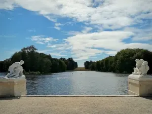 Castillo de Rambouillet - Gran canal arbolado