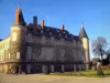 Castillo de Rambouillet - Fachada y torres del castillo