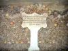Catacombes de Paris - Ossuaire (situé dans d'anciennes carrières souterraines) : ossements