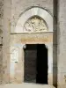 Catedral de Maguelone - Portal esculpido da catedral