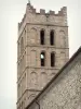 Cathédrale et cloître d'Elne - Tour-clocher de la cathédrale Sainte-Eulalie-et-Sainte-Julie