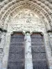 Cathédrale Notre-Dame de Paris - Portail du Jugement dernier et son tympan sculpté