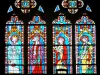 Cathédrale de Sées - Intérieur de la cathédrale gothique Notre-Dame : vitraux
