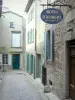Caunes-Minervois - Hôtel d'Alibert, maisons et ruelle du village médiéval