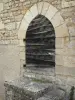 Caylus - Pequeña puerta de madera