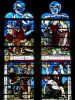 Ceffonds - Intérieur de l'église Saint-Rémi : vitrail du XVIe siècle
