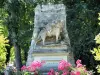 Cemitério dos Cães de Asnières-sur-Seine - Monumento à glória de São Bernardo Barry
