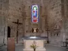 Le Chalard - Intérieur de l'église romane