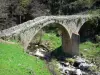 Chalencon - Pont du Diable sur l'Ance