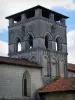 Chancelade修道院 - 教堂的尖顶