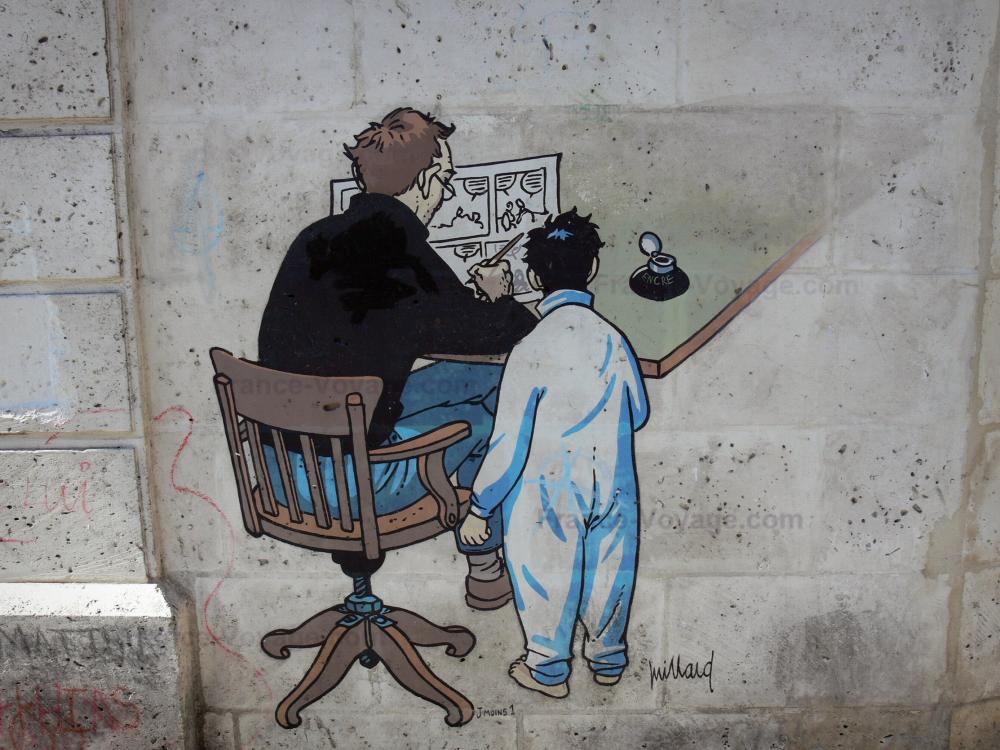 Guide de la Charente - Angoulême - Peinture murale