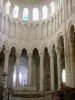 La Charité-sur-Loire - In der Prioratskirche Notre-Dame: romanischer Chor