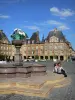 Charleville-Mézières - Fountain of the Place Ducale square