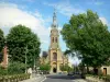 Charleville-Mézières - View of the Notre-Dame d'Espérance basilica